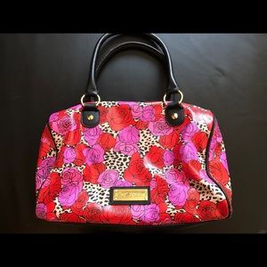Betsy Johnson floral purse